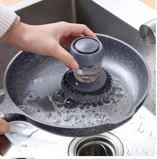 Liquid Soap Dispensing Brush